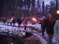 Fackelspaziergang im Schloßpark