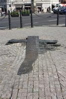 Das Kreuz vor dem Nationalmuseum ist ein Denkmal für Jan Palach