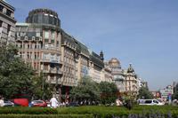 Angelegt wurde der Wenzelsplatz im vierzehnten Jahrhundert von Karl IV. als Rossmarkt