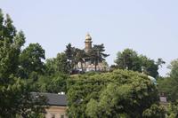 Der Hanau-Pavillon ist eine der Errungenschaften der Prage Jubiläumsausstellung 1891