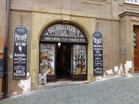 Holzwarenladen in der Nerudagasse