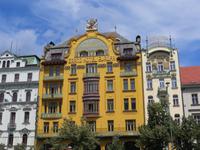 Jugendstilgebäude am Wenzelsplatz