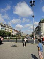 Blick auf den Wenzelsplatz