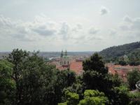 Blick auf Prag von der Burg