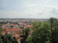 Blick auf Prag von der Burg