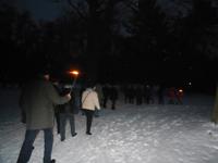 Fackelspaziergang im Schloßpark