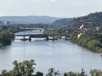 98 vorn Bau einer neuen Moldaubrücke