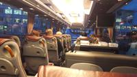 Anfahrt im Bus