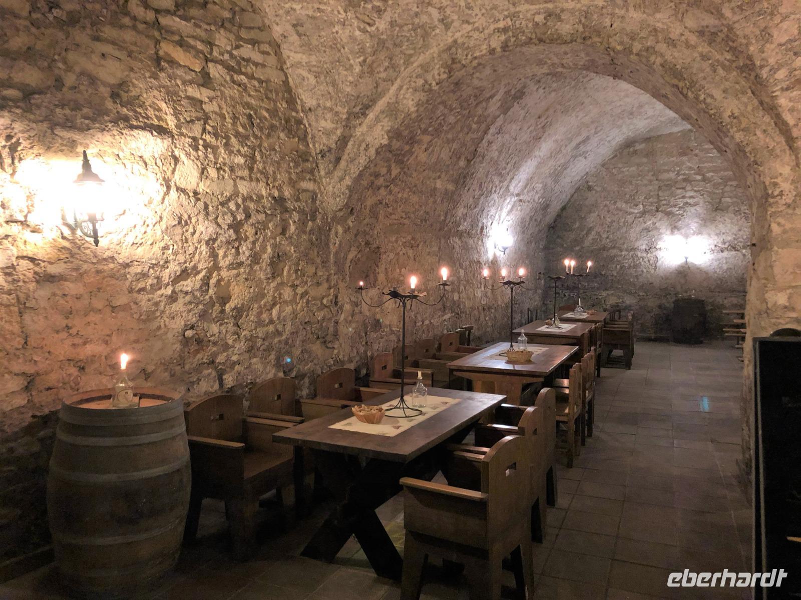 Gewölbekeller auf Schloss Melnik