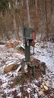 Holzspalter der Forellenaufzuchtstation