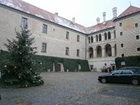Melnik, Innenhof vom Schloß