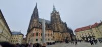 Seitenansicht St Veits Dom, Prag