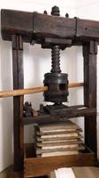 Trockenpresse in der Papiermühle Velké Losiny