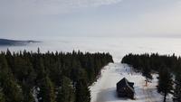 Tschechische Republik, Riesengebirge, Janske Lazne, Cerna Hora, Blick vom Aussichtsturm