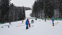 Tschechische Republik, Riesengebirge, Spindlermühle , Skihang