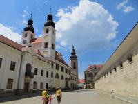 Zugang zum Schloss Telc