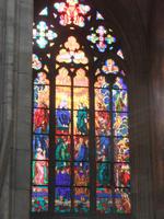 farbenprÃ€chtige Mosaikfenster