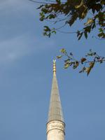Minarett der Blauen Moschee