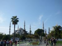 Blick auf die Blaue Moschee Istanbul