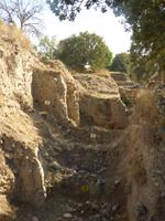 die verschiedenen Schichten in Troja