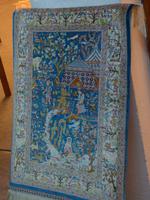 in der Teppichknüpferei