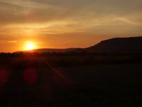 Sonnenuntergang über der Türkei