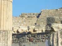 Stiersäulen in Ephesus