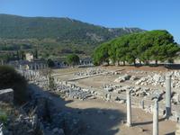 Ephesus, Blick auf die Celsiusbibliothek