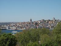 Blick vom Palast zum Galata-Turm