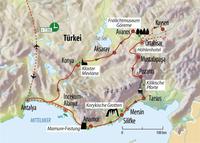 Karawanenrouten in Kappadokien