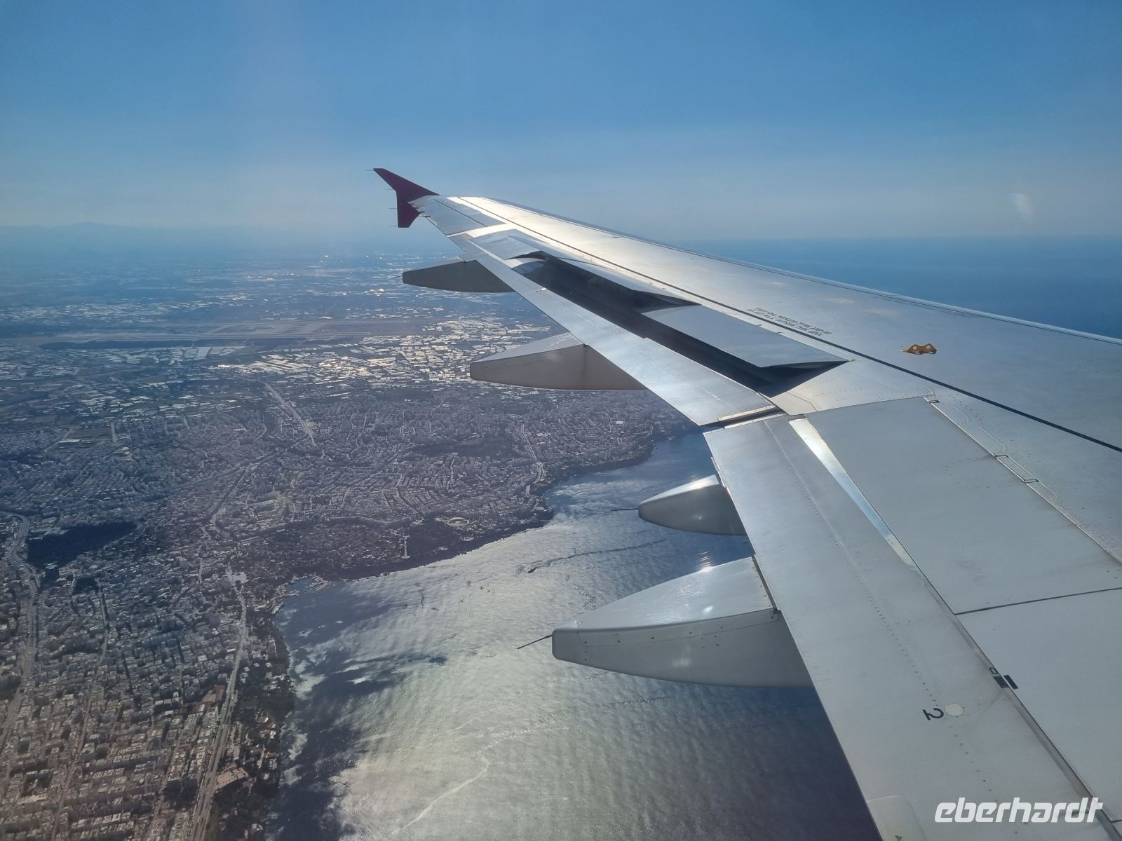Anflug auf Antalya