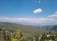 Taurusgebirge mit Blick zum Beysehir Gölü (Beysehir-See) 