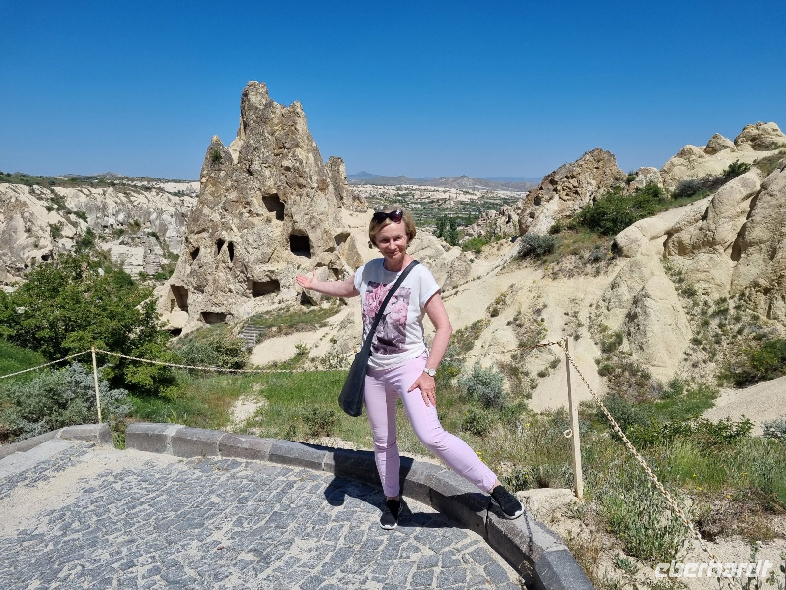 Freilichtmuseum Göreme (Reisebegleiterin Katrin)