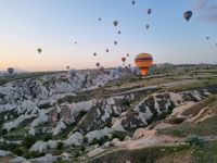 Morgendliche Ballonfahrt über Kappadokien 