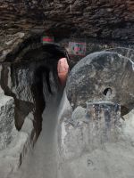 2. unterirdische Stadt Saint Mercurius Saratli (Steintür)