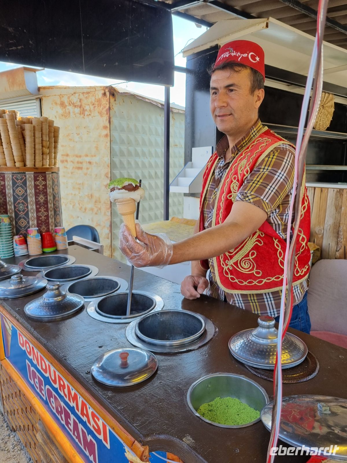 Eisverkäufer im Jägertal