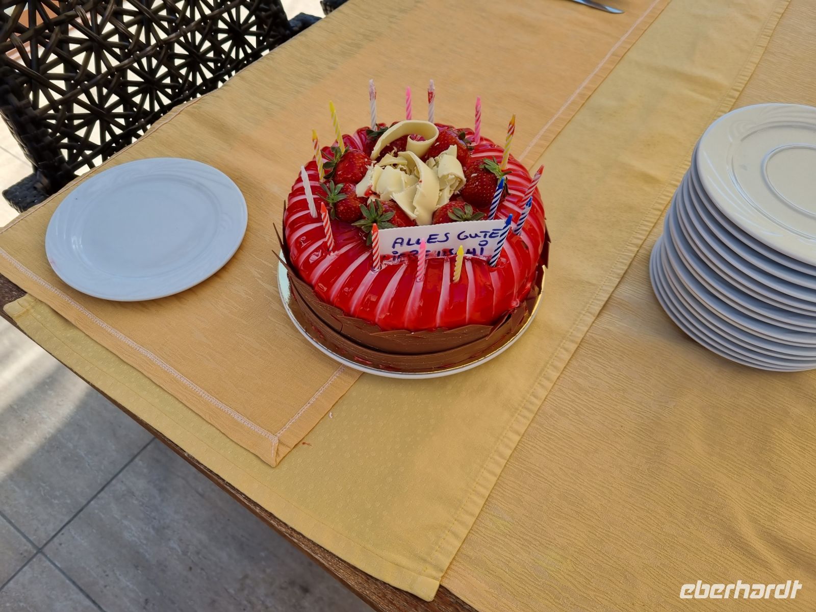 Geburtstag auf Reisen...