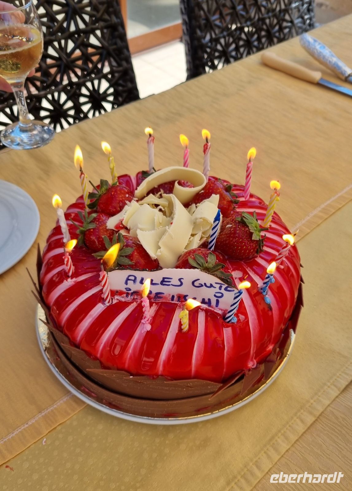 Geburtstag auf Reisen...