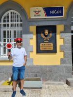 Bahnhof in Nigde (Reiseleiter Murat)