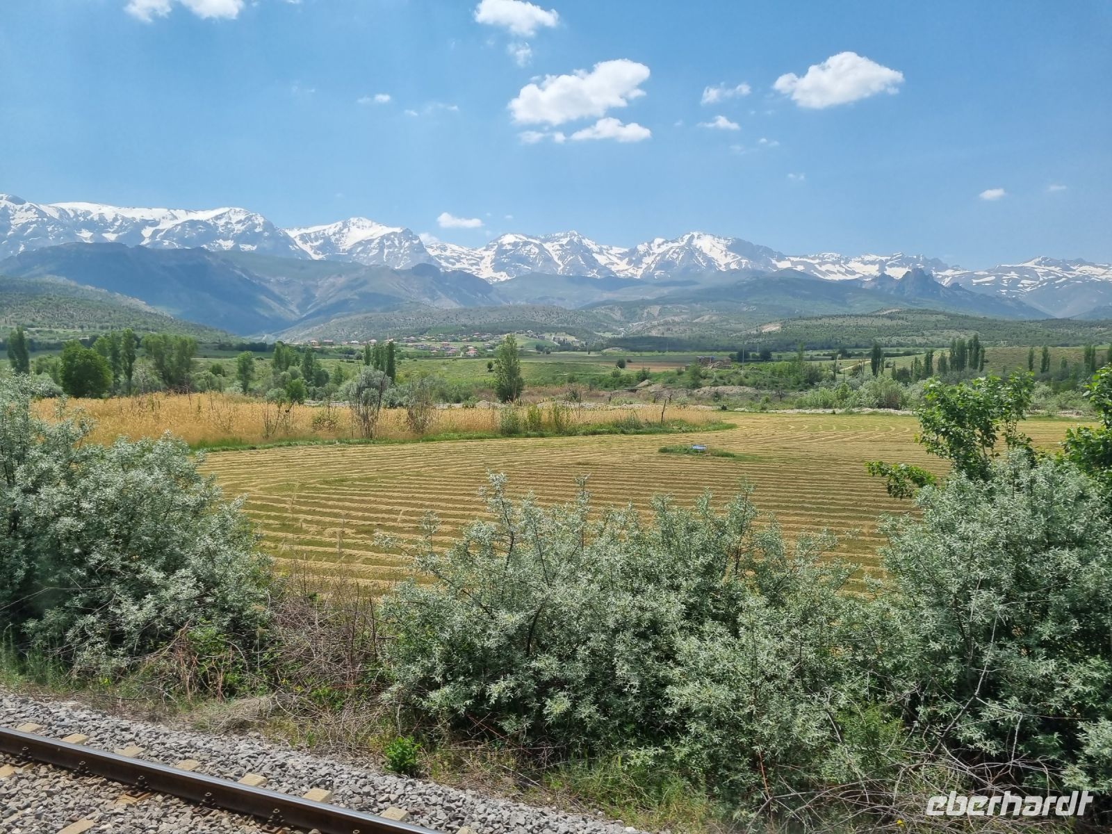 Fahrt mit der Bagdadbahn von Nigde nach Yenice...