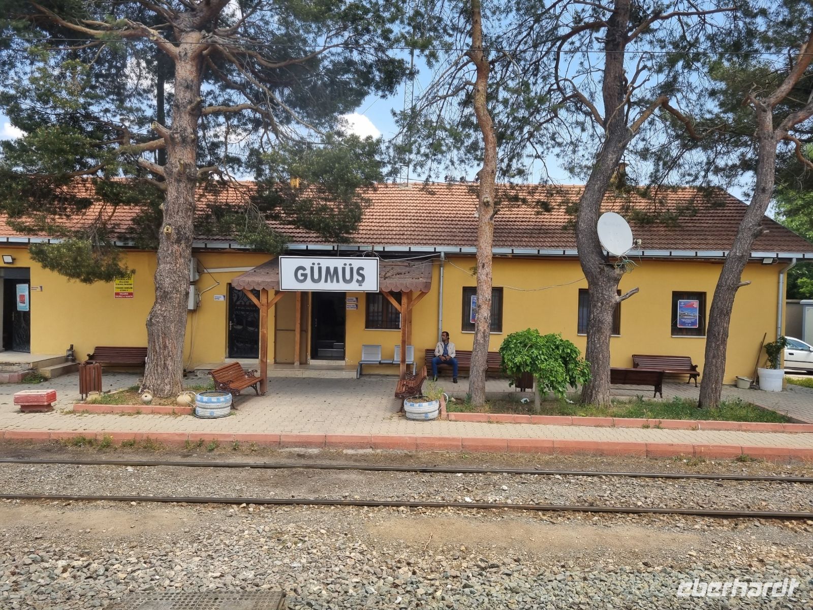 Fahrt mit der Bagdadbahn von Nigde nach Yenice...