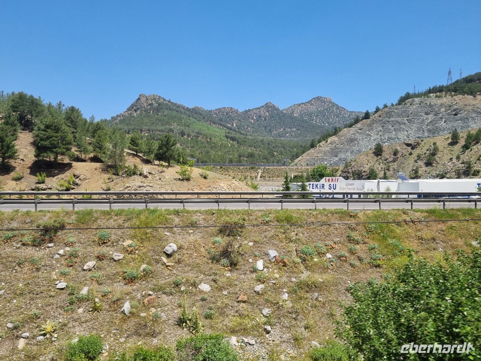 Fahrt mit der Bagdadbahn von Nigde nach Yenice...