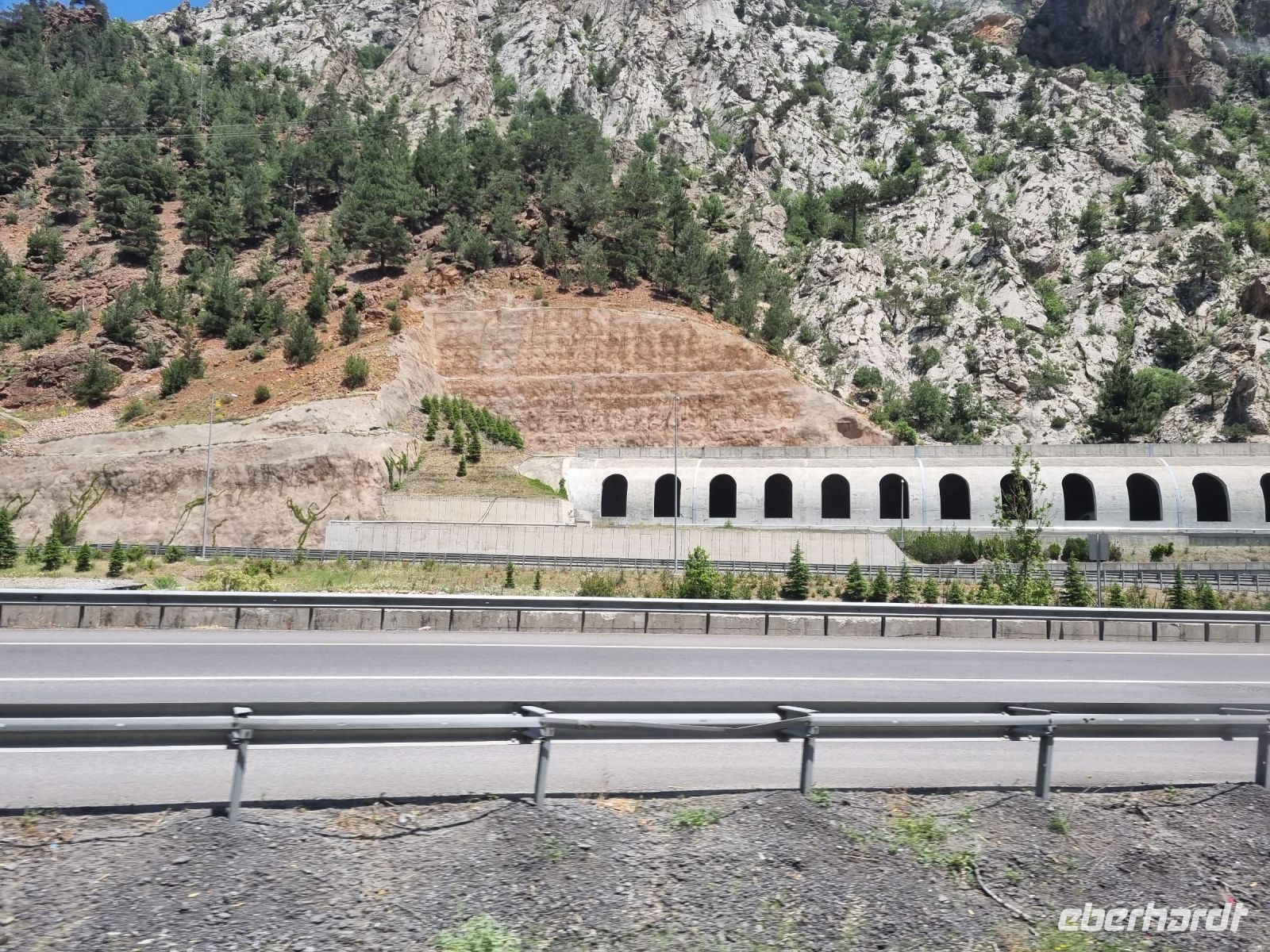 Fahrt mit der Bagdadbahn von Nigde nach Yenice...