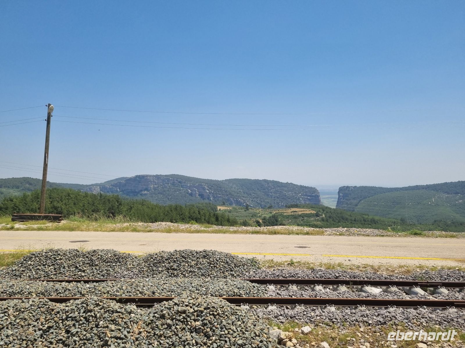 Fahrt mit der Bagdadbahn von Nigde nach Yenice...