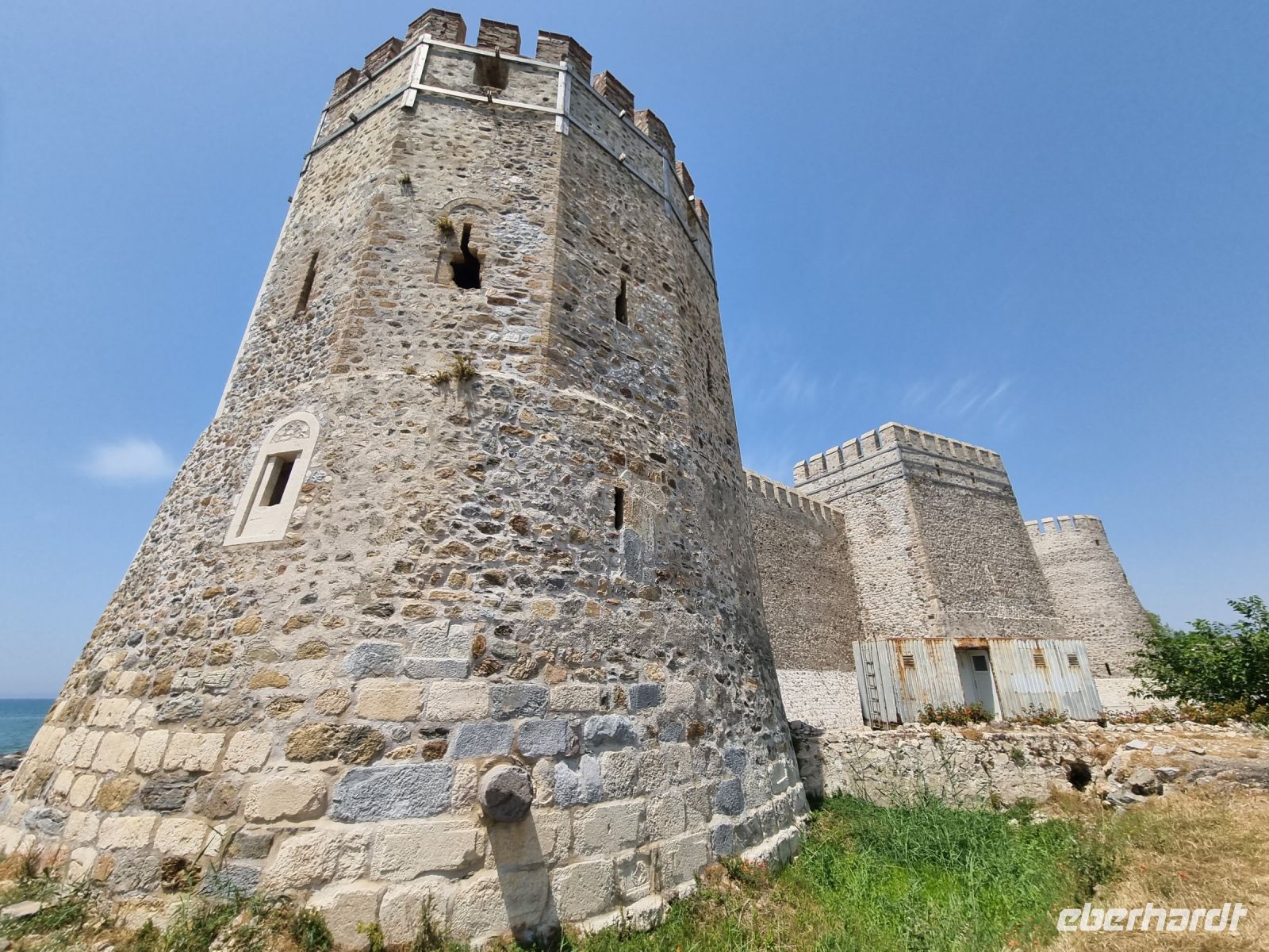 Küstenstraße zwischen Mersin und Antalya... (Mamure-Festung bei Anamur)