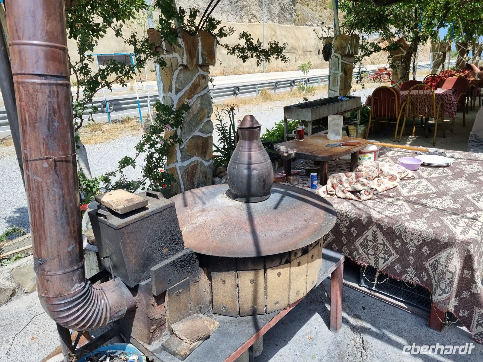 Küstenstraße zwischen Mersin und Antalya... (Mittagessen im Restaurant 