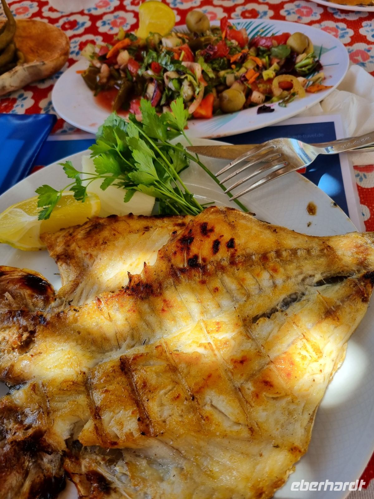 Küstenstraße zwischen Mersin und Antalya... (Mittagessen im Restaurant 