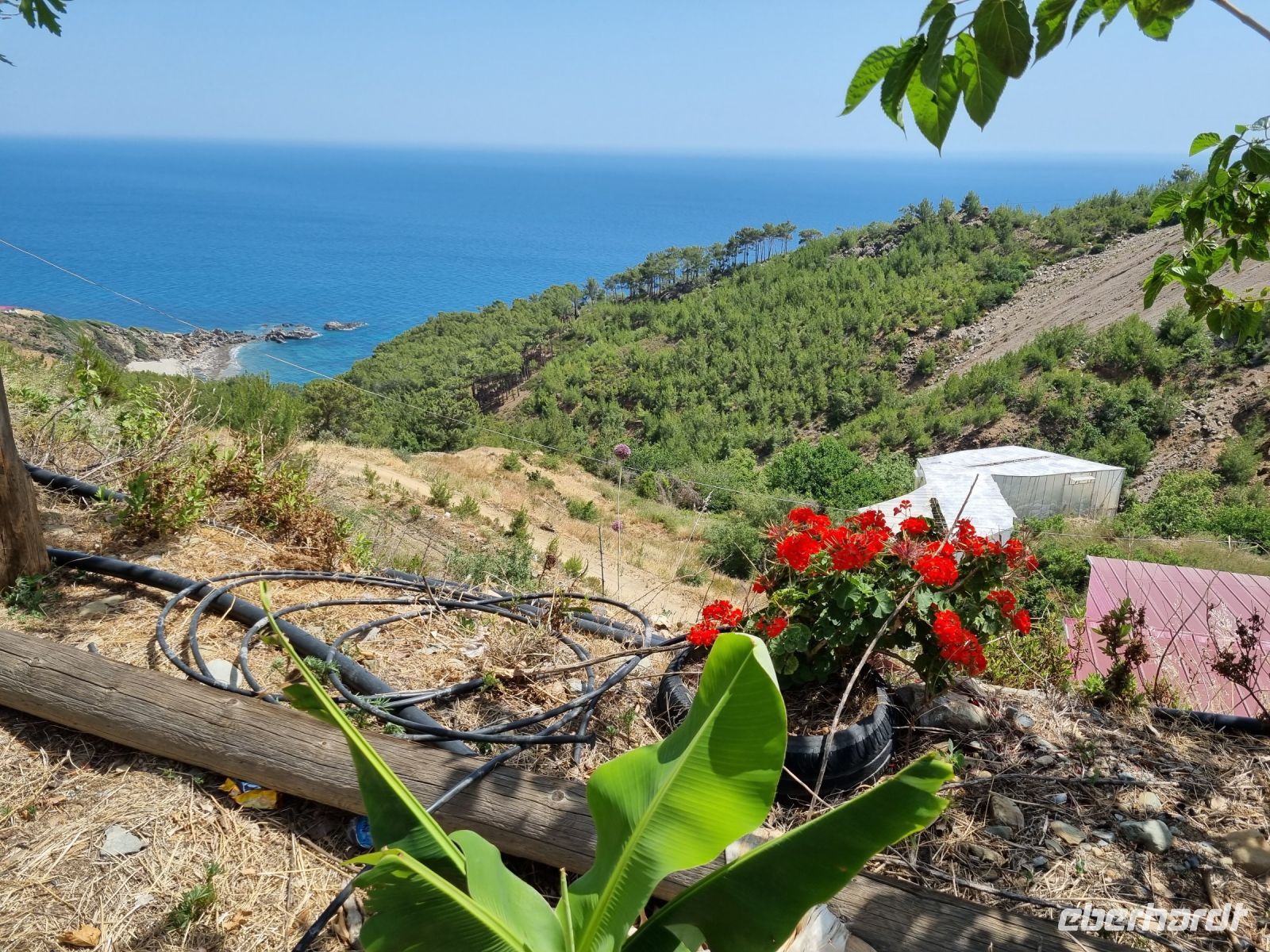 Küstenstraße zwischen Mersin und Antalya... (Mittagessen im Restaurant 