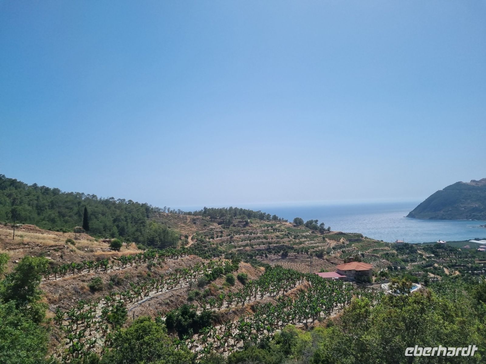 Küstenstraße zwischen Mersin und Antalya... 