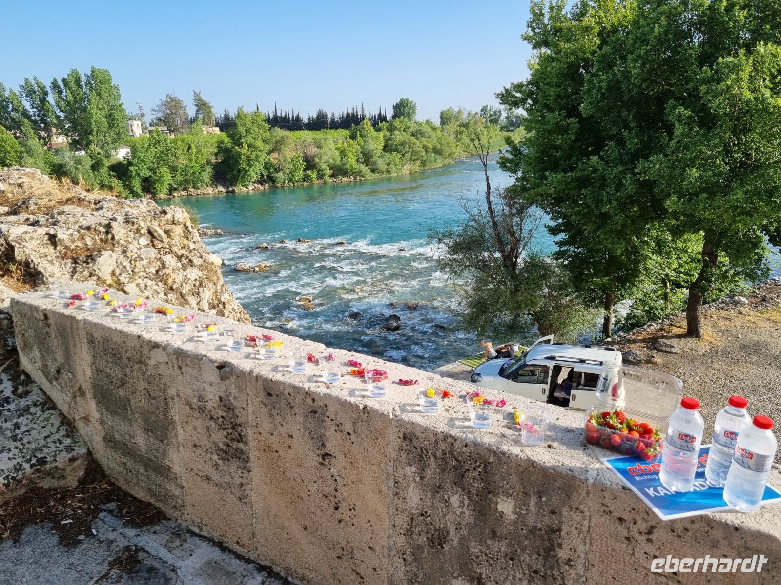 Eurymedonbrücke bei Aspendos (Abschied mit Rhaki...)